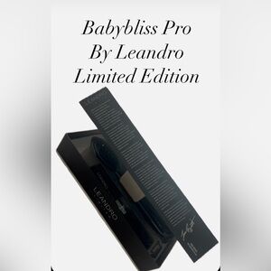 BABYBLISS PRO 

Paddle Brush

1” Spring curling Iron

1.25” Pentagon Wand